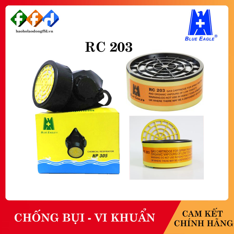 Phin lọc blue eagle rc 203 dùng cho mặt nạ blue eagle np 305