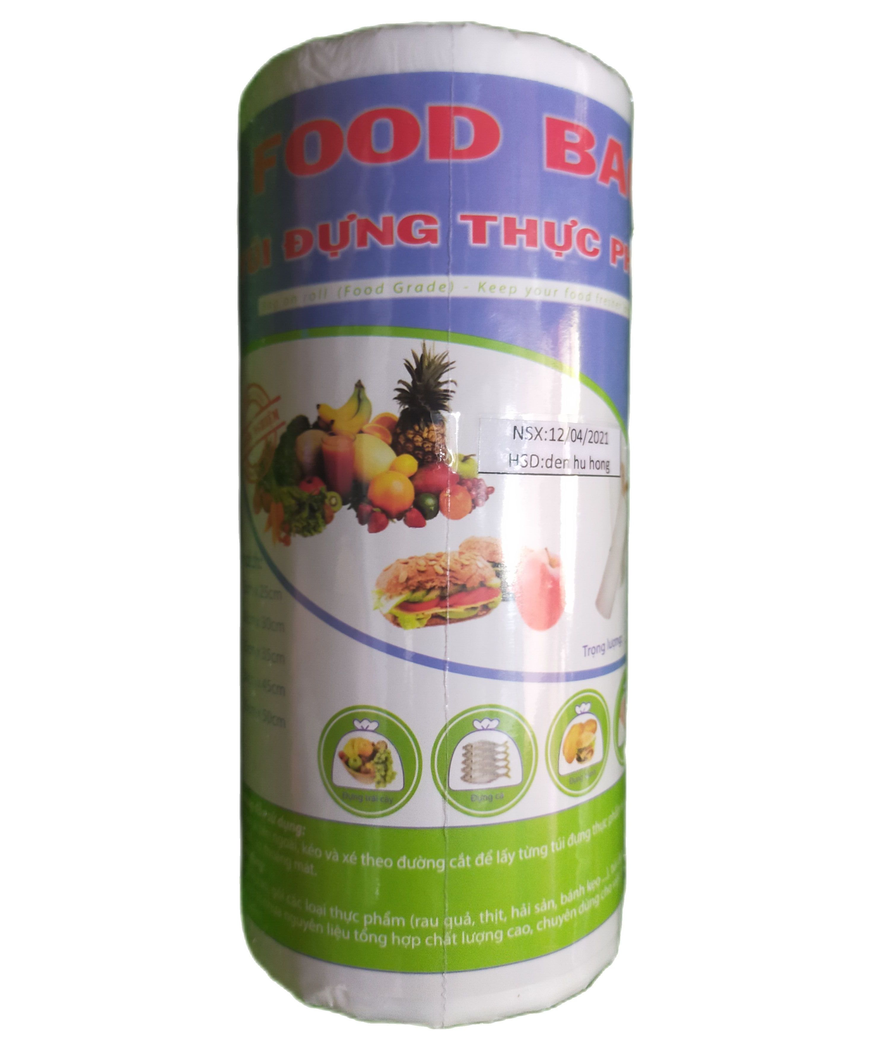 1kg Túi đựng thực phẩm sinh học tự hủy