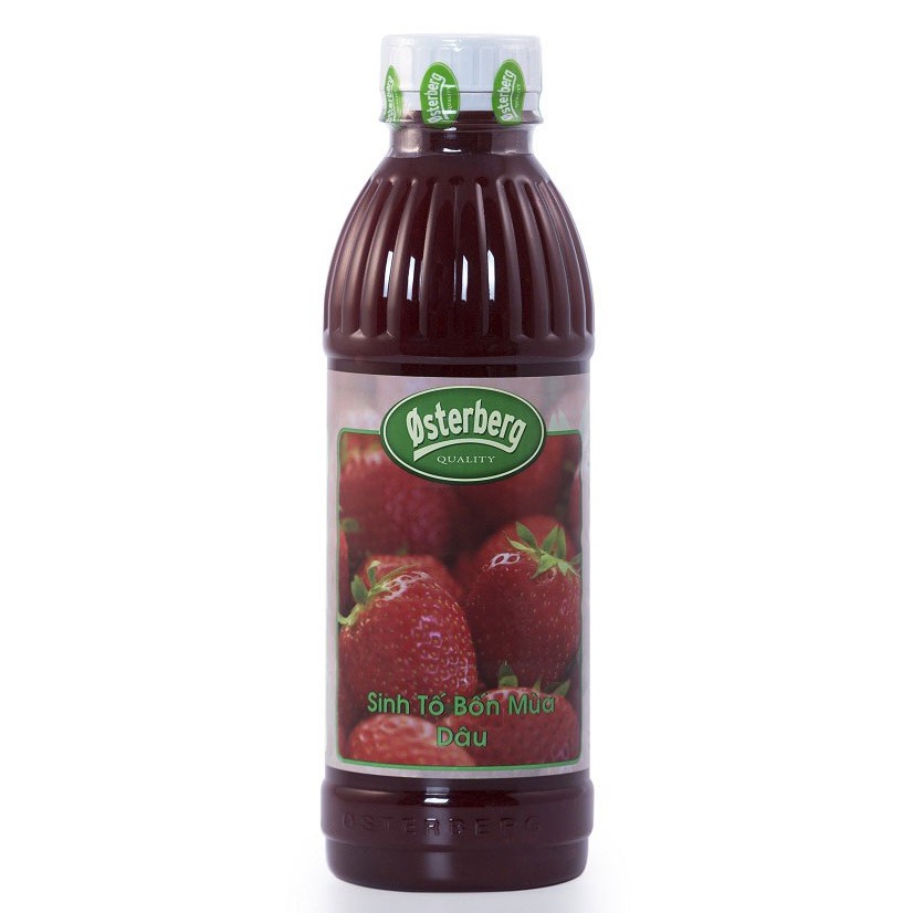 Mứt sinh tố osterberg dâu chai 1000ml