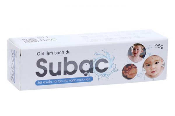 Gel làm sạch da SU BẠC 25g - Giúp kháng khuẩn tái tạo da ngăn ngừa sẹo