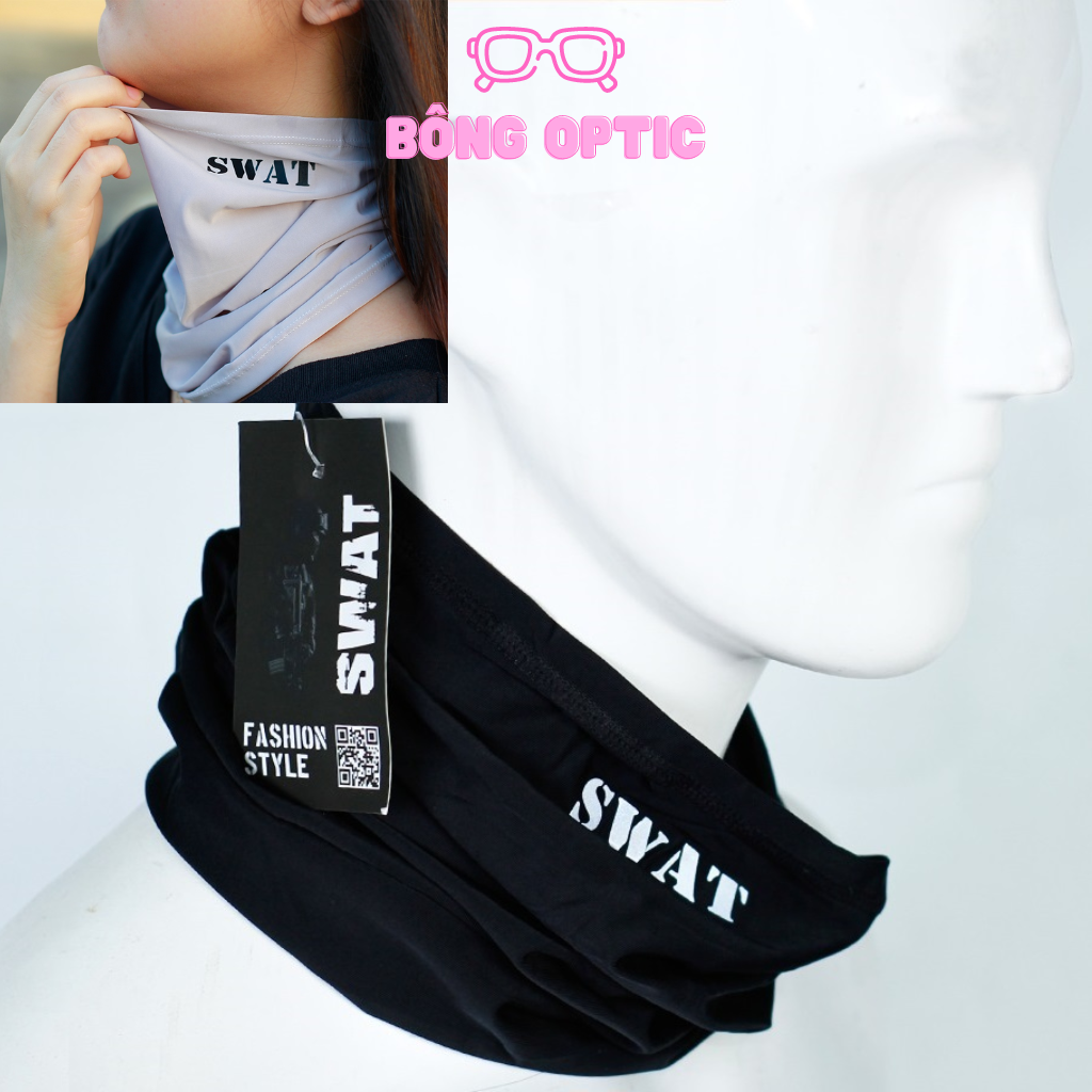 Khăn phượt đa năng chống nắng swat, khăn ống co dãn 4 chiều thoáng mát - hàng cao cấp, vải xịn
