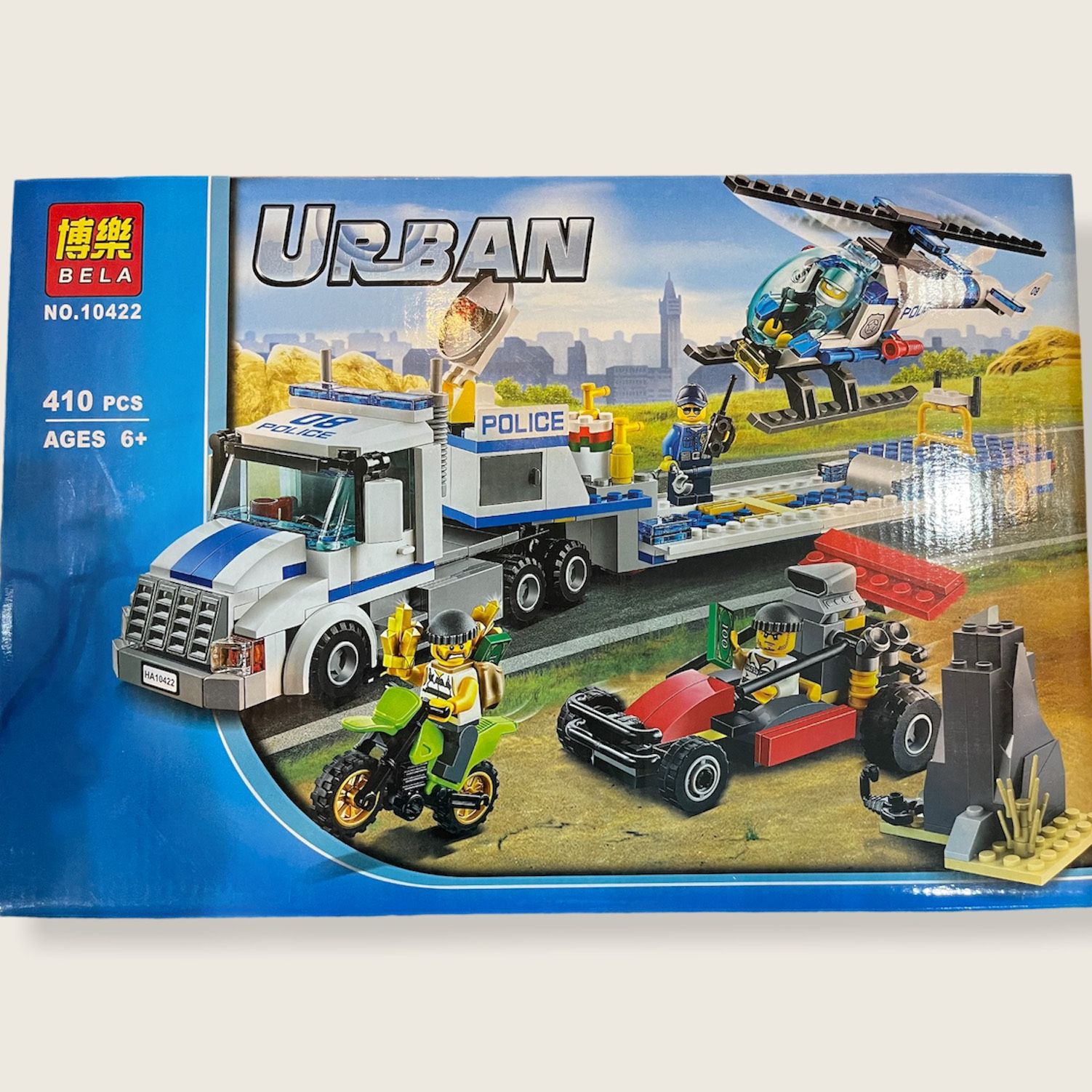 Bộ lego urban no 10422 300+ pcs cho trẻ em
