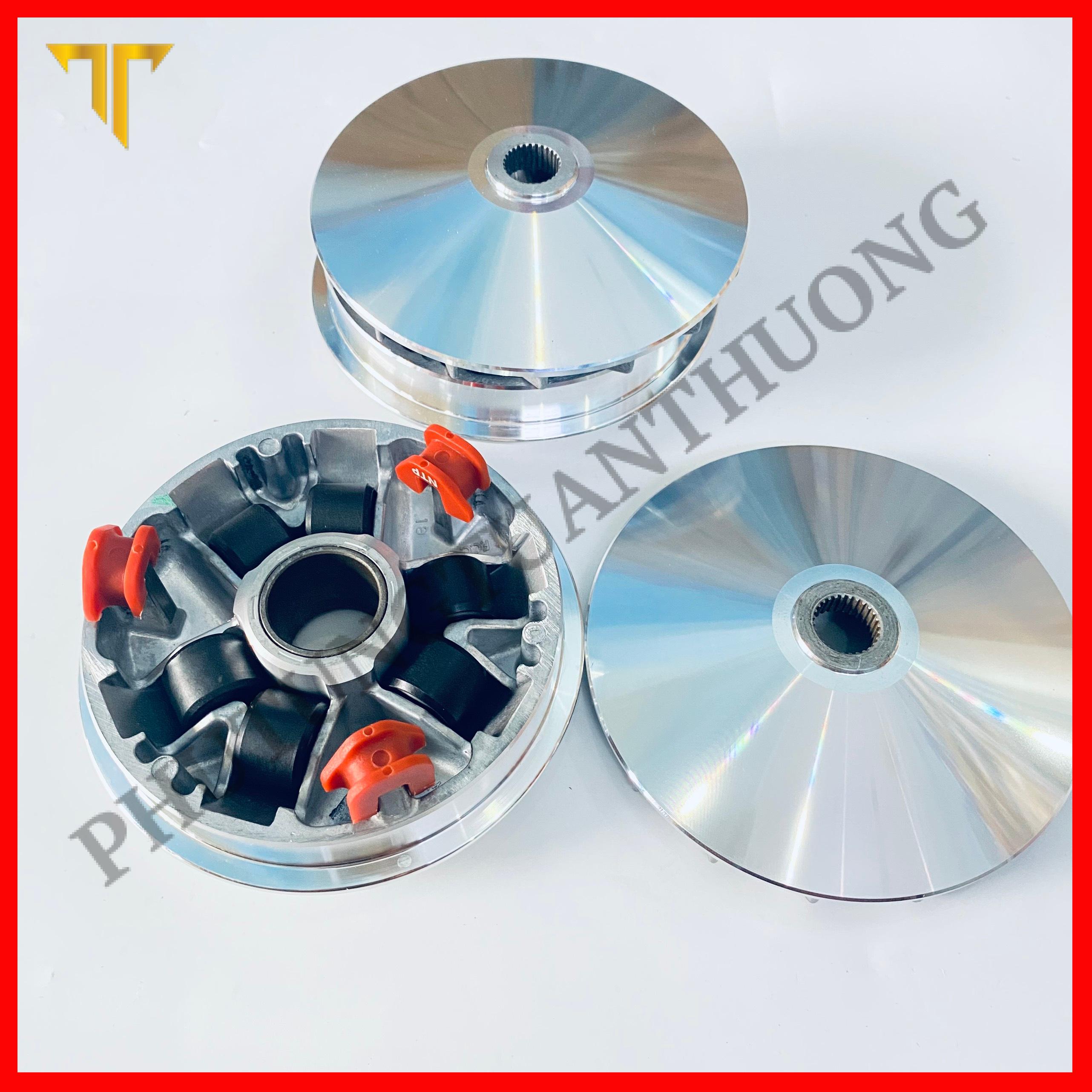 Nồi Trước Phay Rảnh Bẻ Độ CNC Xe Ab125 Ab150 Vario Click Lead PCX SHMode tặng 6 bi 3 kẹp