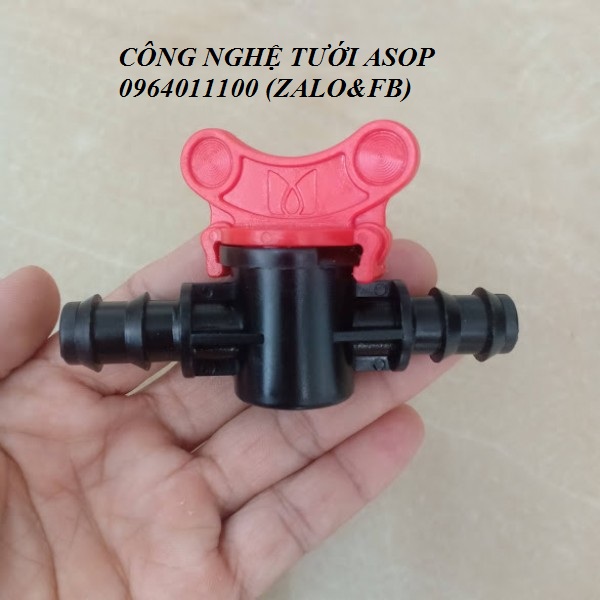 Bộ 10 van nối thẳng ống ldpe 20mm