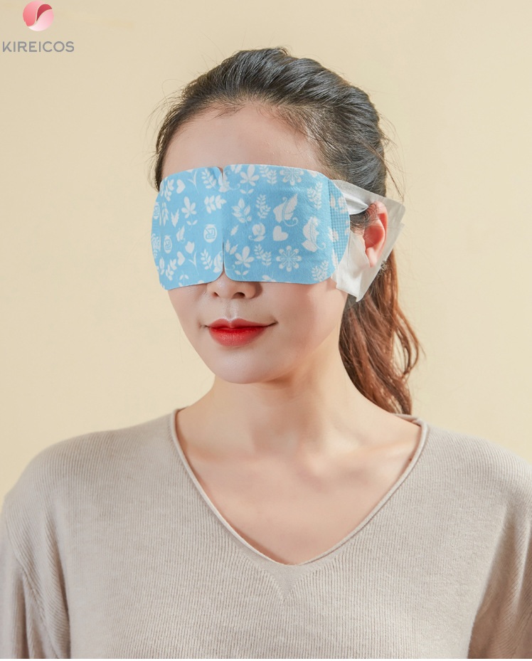 Hộp 5 Mặt Nạ Thảo Dược Xông Hơi Nóng Thư Giản Cho Vùng Mắt Xanh Ngọc