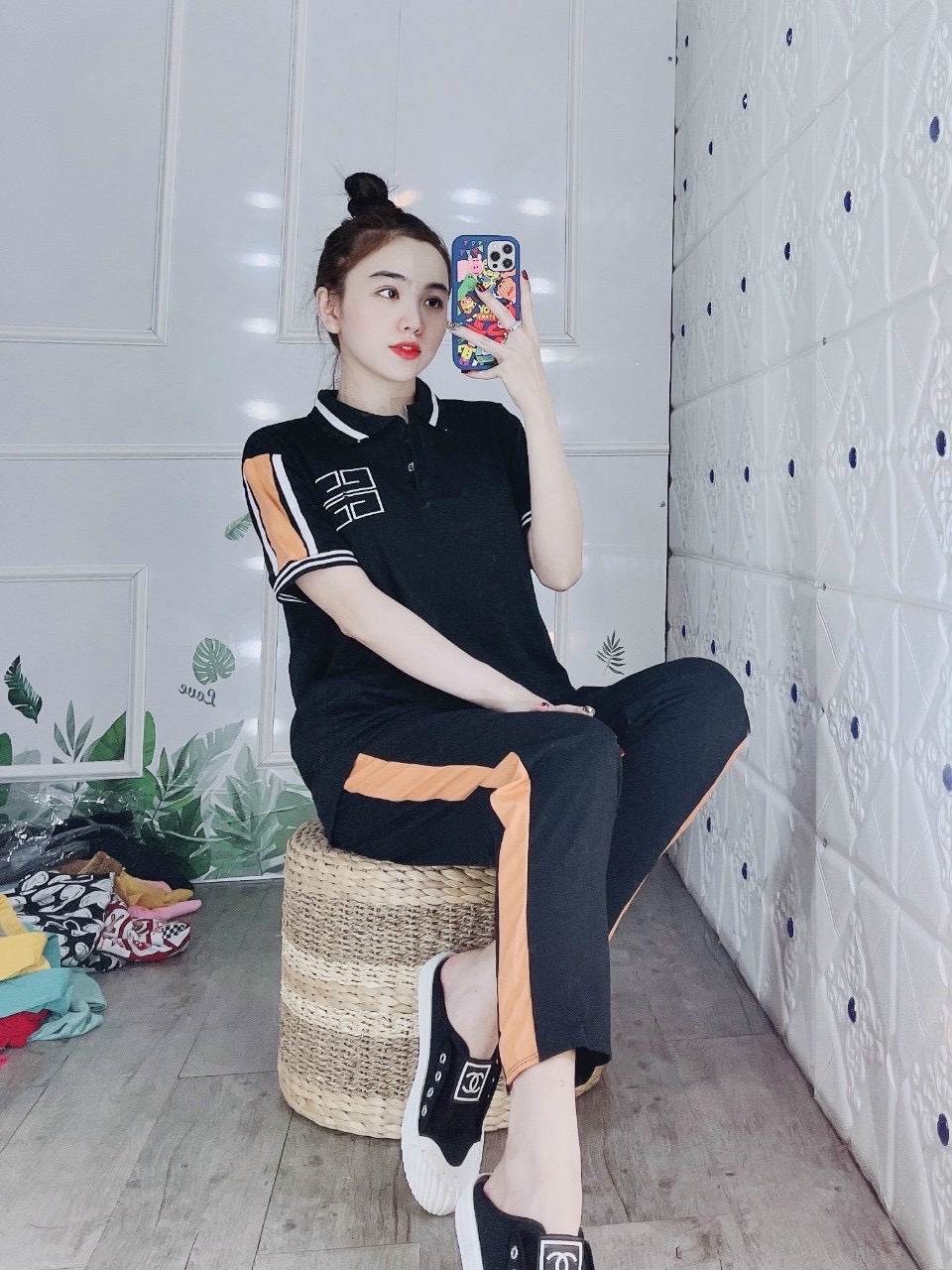 Set bộ cổ thêu thời trang - sản phẩm y hình
