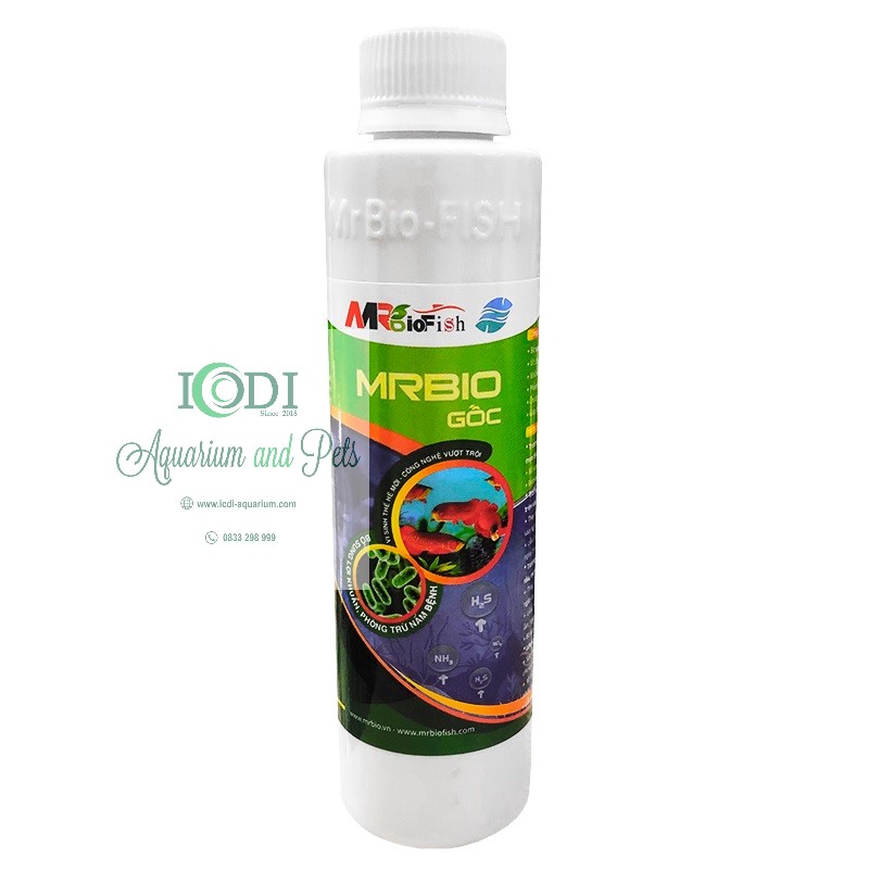 Mr Bio Fish - Men vi sinh gốc xử lý nước bể cá