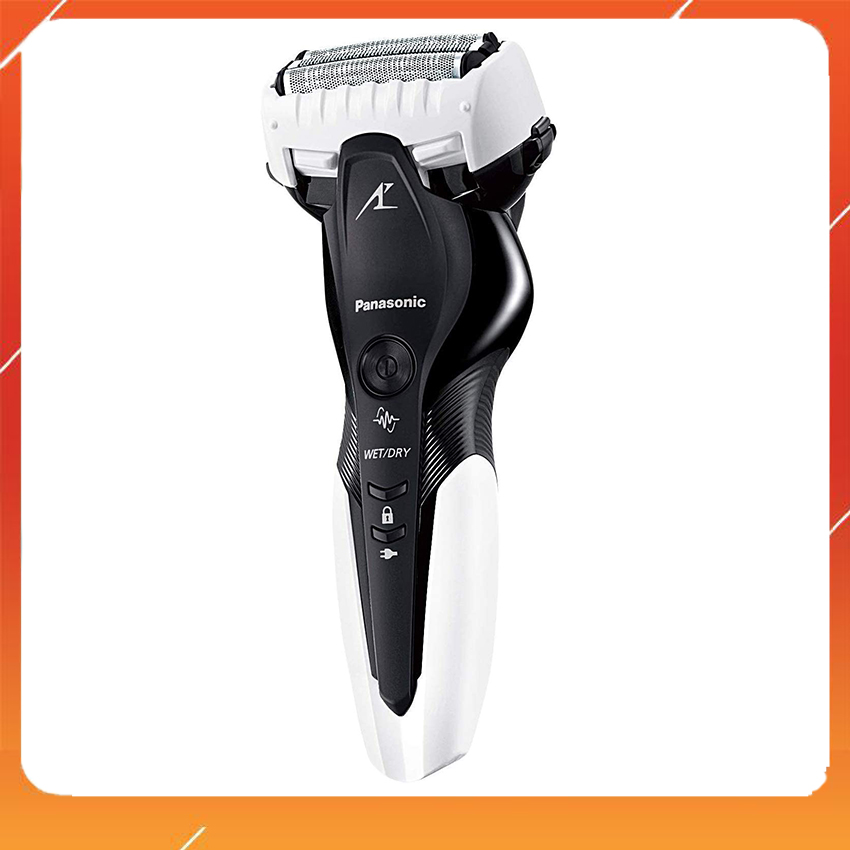 (Hàng Nhật) Máy cạo râu Panasonic 3 lưỡi ESST2S Men's Shaver, Wet & Dry, Trắng
