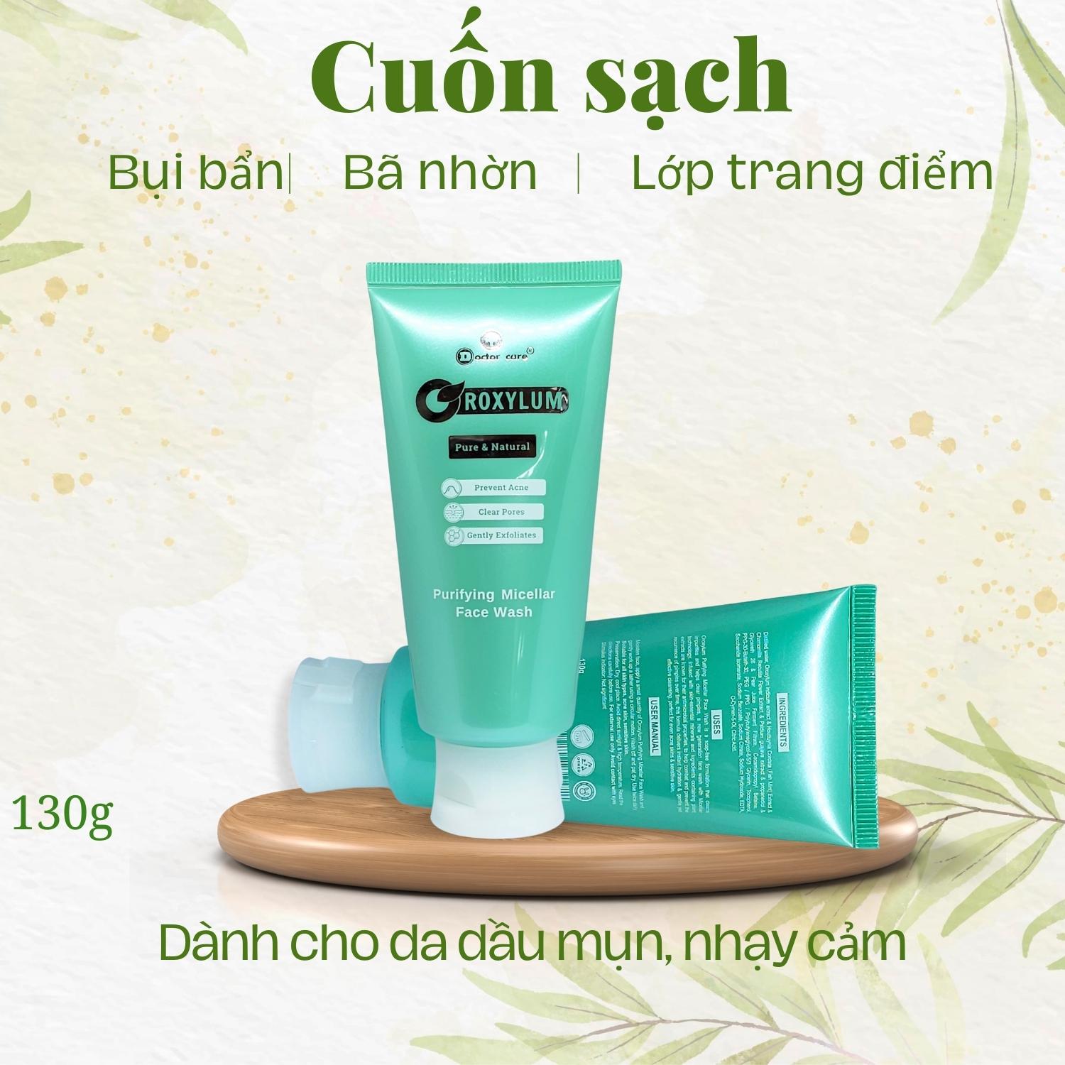 Sữa rửa mặt làm trắng da ngừa mụn trẻ hóa kiềm dầu dưỡng ẩm sạch bụi bẩn Doctor Care