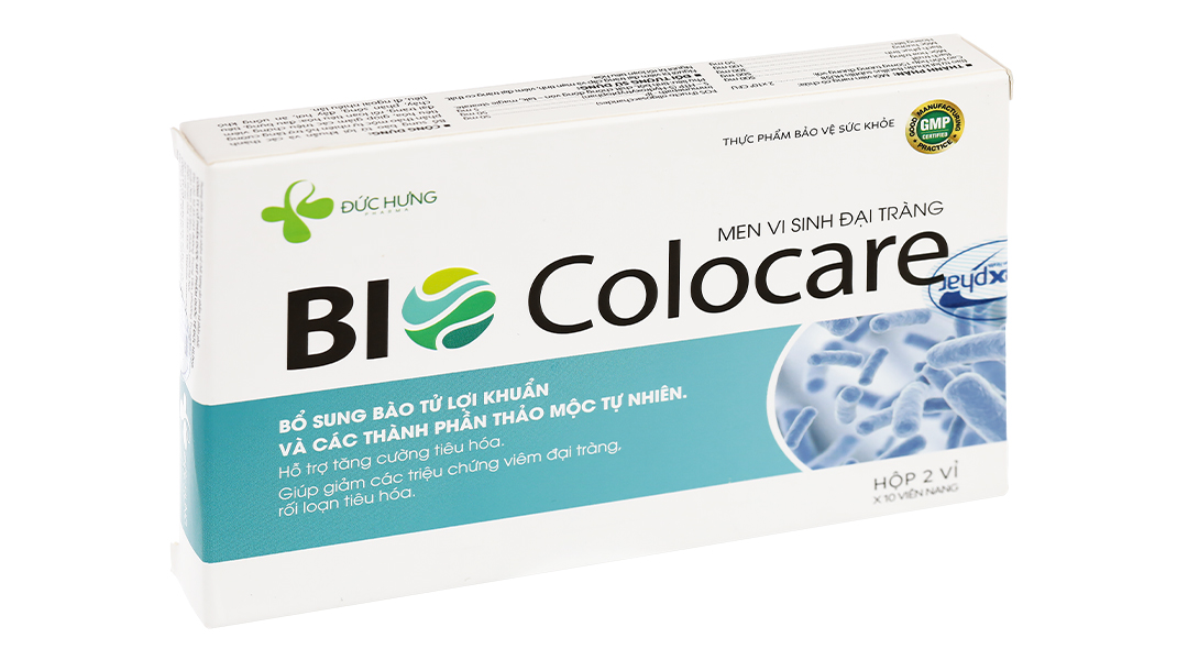 Men vi sinh Bio Colocare bổ sung lợi khuẩn