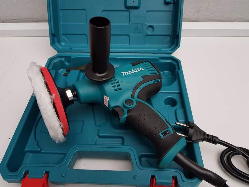 Máy đánh bóng Makita GV6010 600W, máy chà nhám đĩa makita - máy đánh bóng xe hơi, máy đánh bóng xe máy