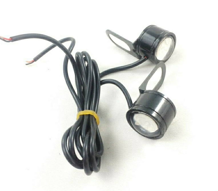 CẶP ĐÈN CHỚP CHÂN GƯƠNG,BẢN SỐ XE MÁY 12V ( giá 1 bộ )
