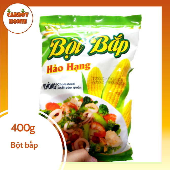 Bột bắp 400g làm súp cua, nấu cà ri