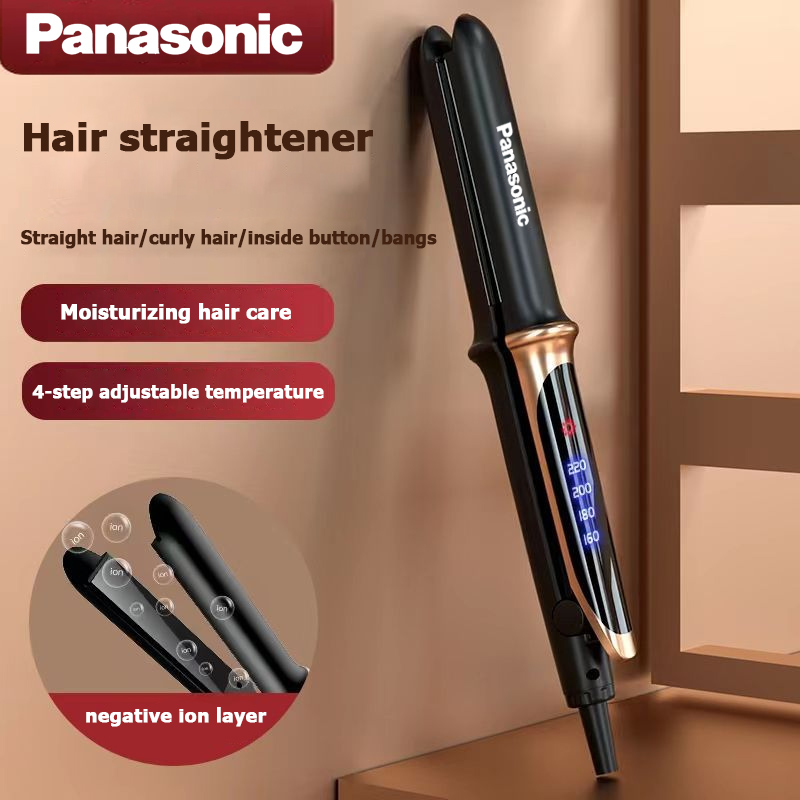 Máy Duỗi Tóc Đa năng Panasonic - Máy Làm Tóc Uốn Tóc, Duỗi Tóc, Ép Tóc Là tóc Mini Giúp Tạo Kiểu Tóc Đẹp - tiện lợi máy chăm sóc tóc tạo kiểu tóc nhỏ gọn dễ sử dụng