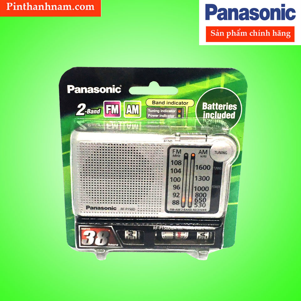 Đài radio panasonic rf-150dba chính hãng fullbox fm / am