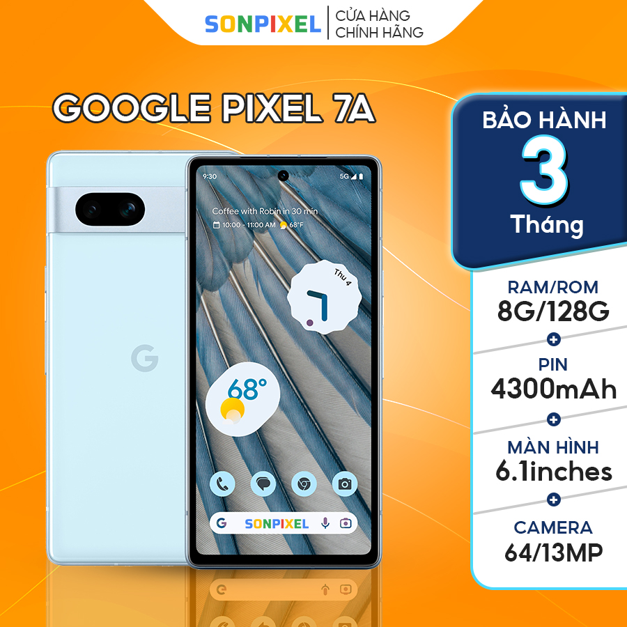 Điện thoại google pixel 7a quốc tế new. sonpixel