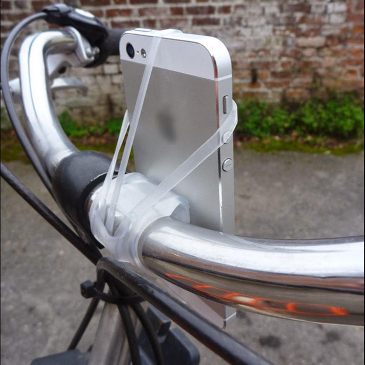 Giá đỡ điện thoại silicon gắn xe đạp