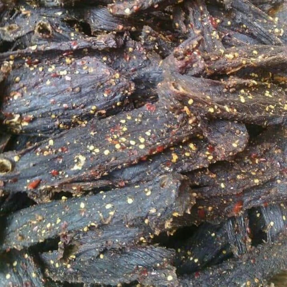 500g trâu bò khô gác bếp Tây Bắc chuẩn vị