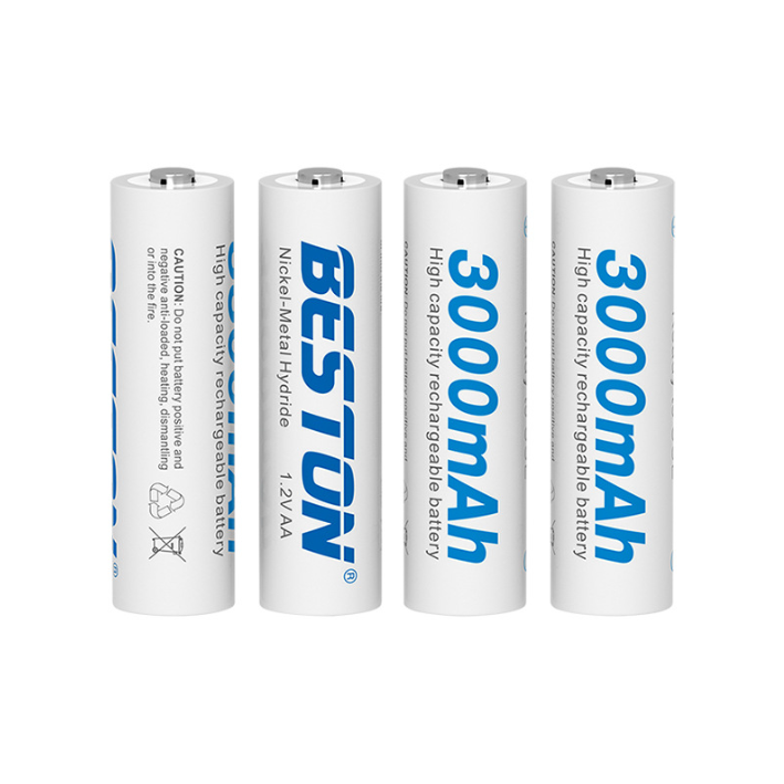 Combo 4 pin sạc AA AAA Beston dùng cho micro đồ chơi điều khiển từ xa chuột không dây HÀNG NHẬP KHẨU CHÍNH HÃNG pin sạc beston