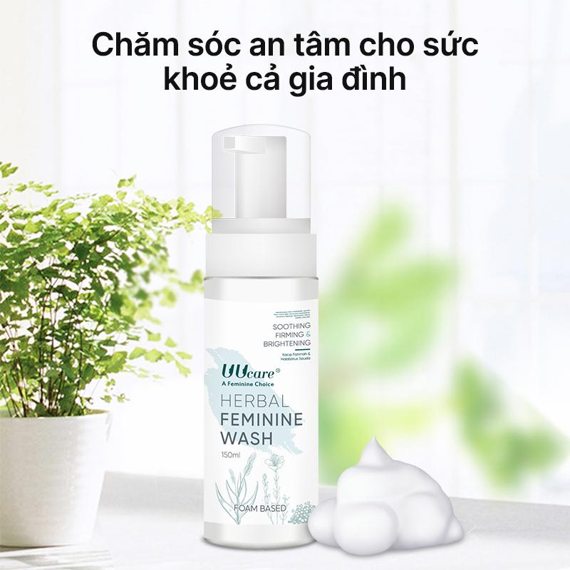 (Quà tặng) Dung dịch vệ sinh thảo mộc UUcare 150ml