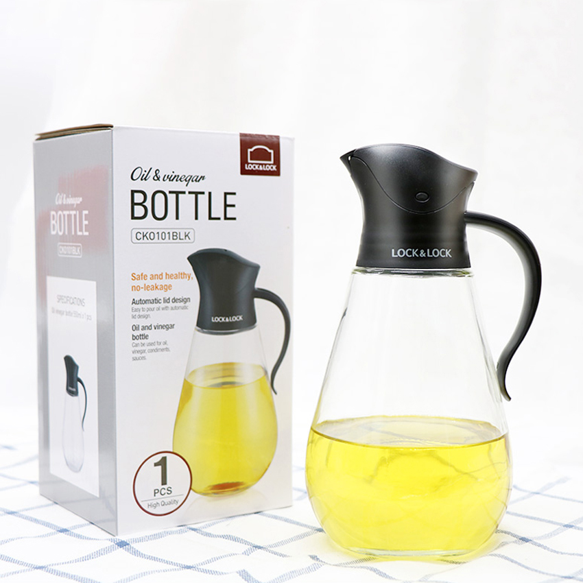 Bình thủy tinh rót dầu lock&lock cko101 550ml