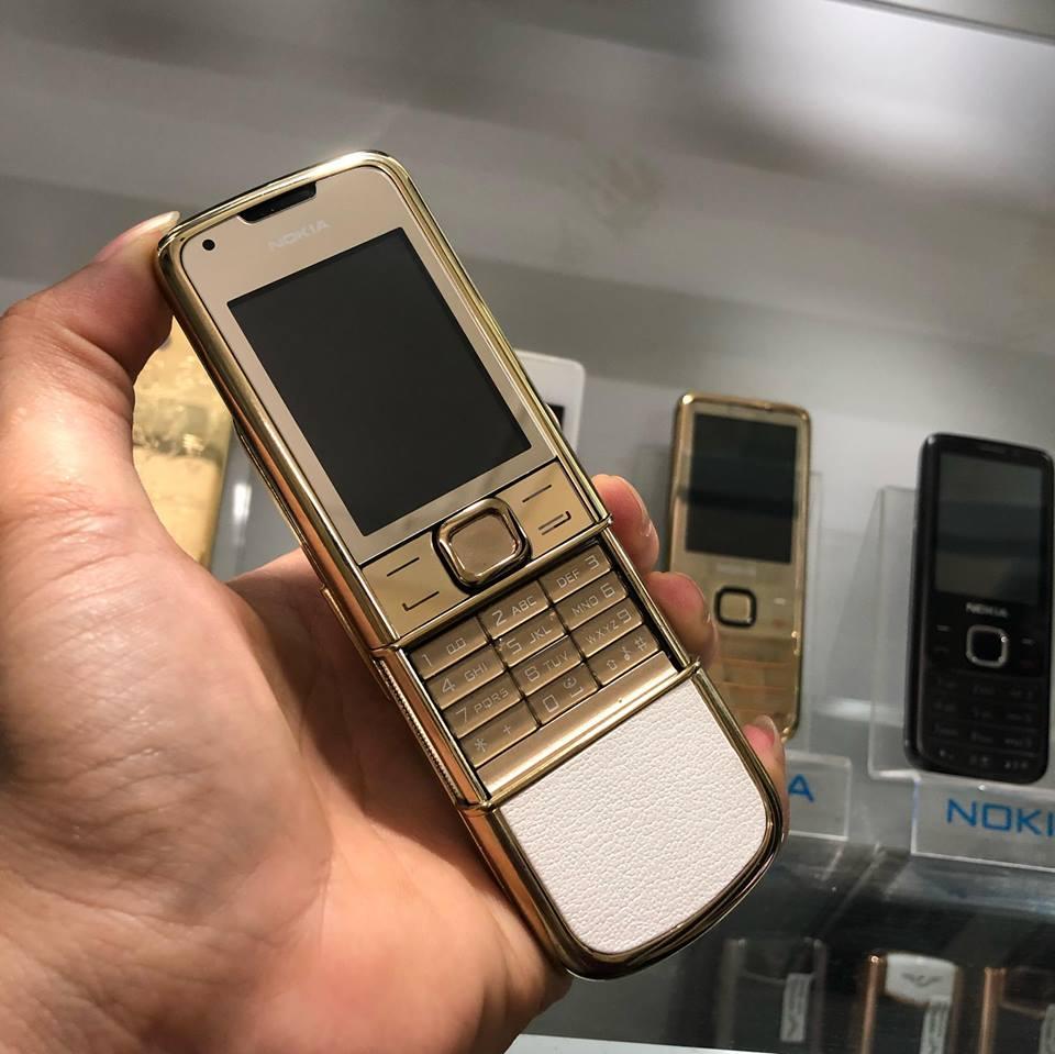 Nokia 8800 Arte Gold Brown Leather - HPC Luxury
