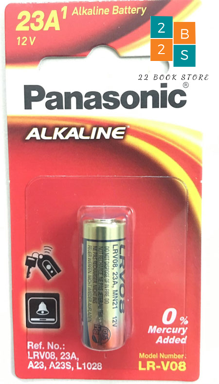 Pin alkaline 23a 12v panasonic