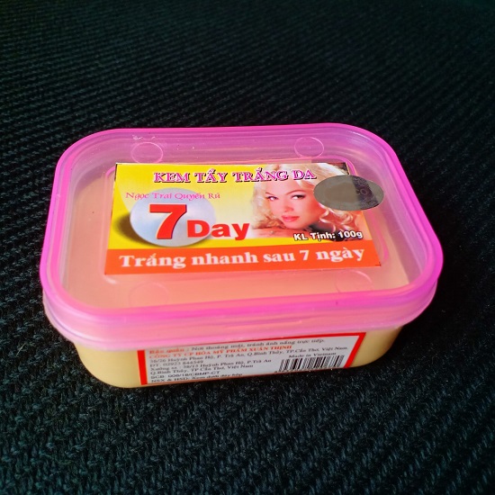 Kem dưỡng trắng da toàn thân 7 Day