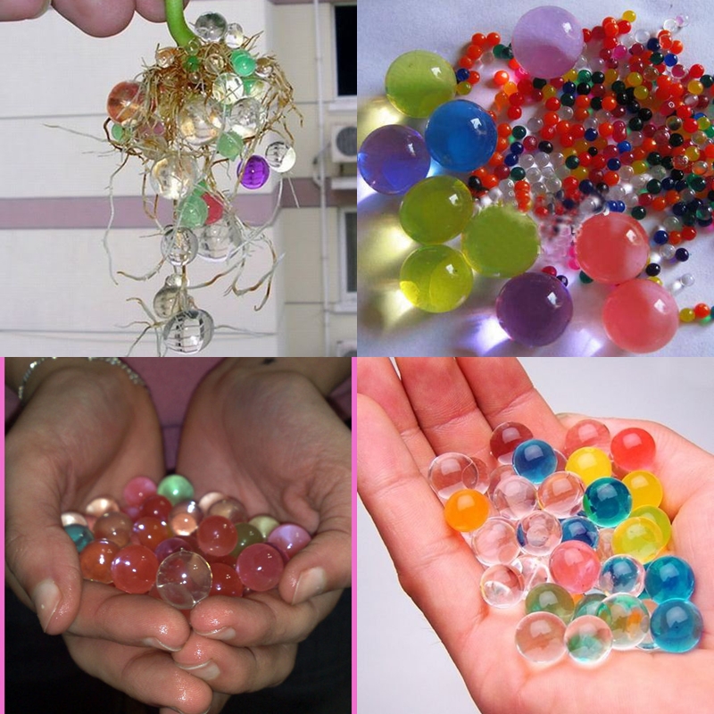 Bộ 10 gói hạt tinh thể trồng cây trang trí không cần đất