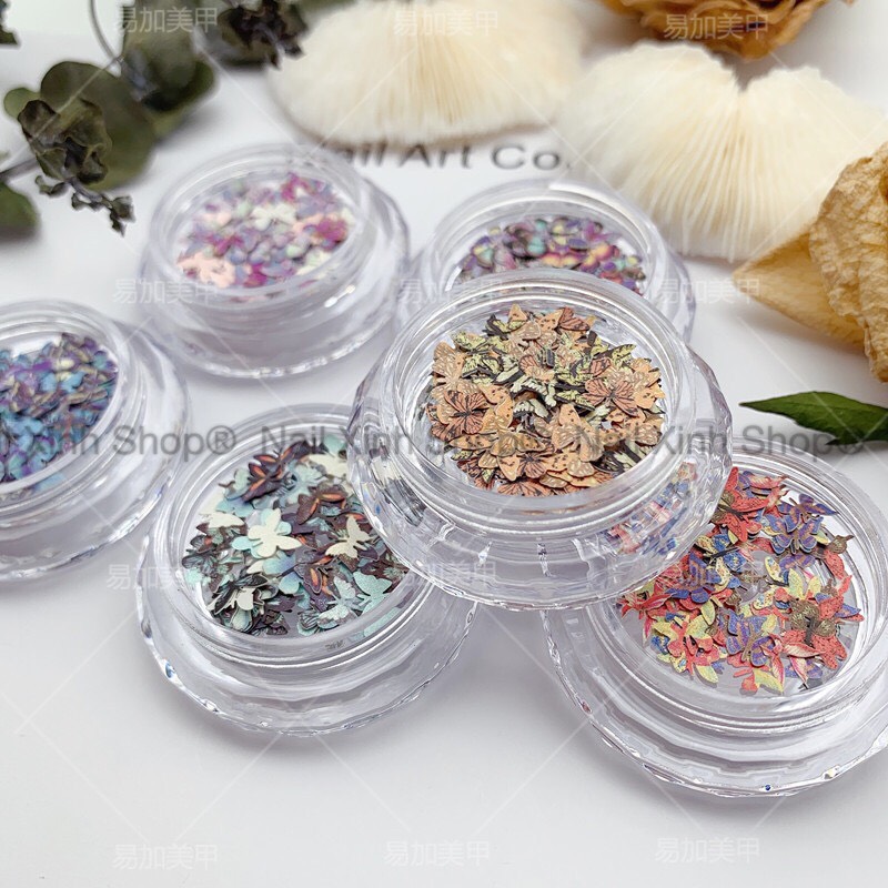 [HCM]Phụ Kiện bướm Nail Trang Trí Móng Tay Nghệ Thuật Siêu Mỏng Mẫu Mới 2020