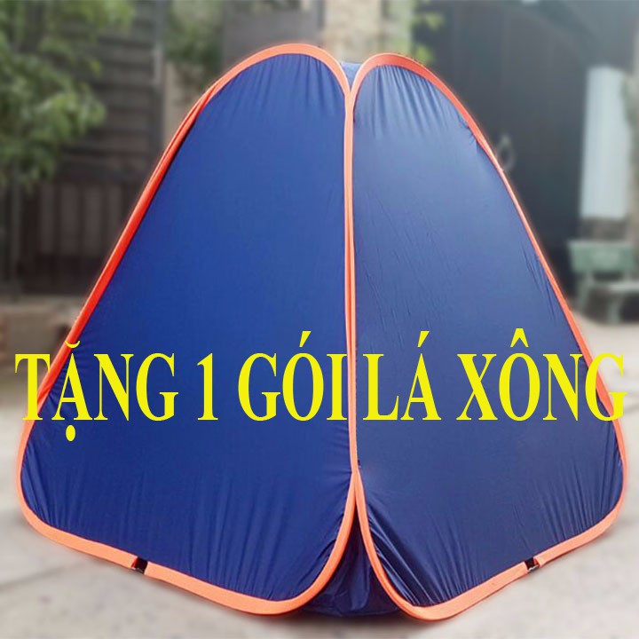 lều xông hơi tự bung sau sinh Tặng kèm 1 gói lá xông