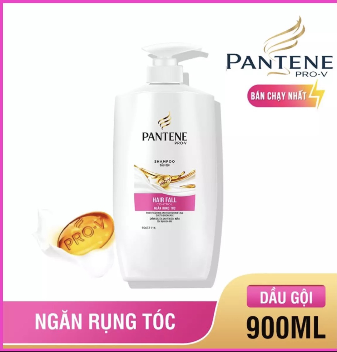 Dầu gội pantene ngăn rụng tóc 900ml
