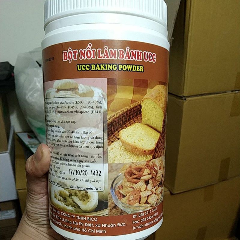 Bột Nổi Làm Bánh Baking Powder Ucc 1kg