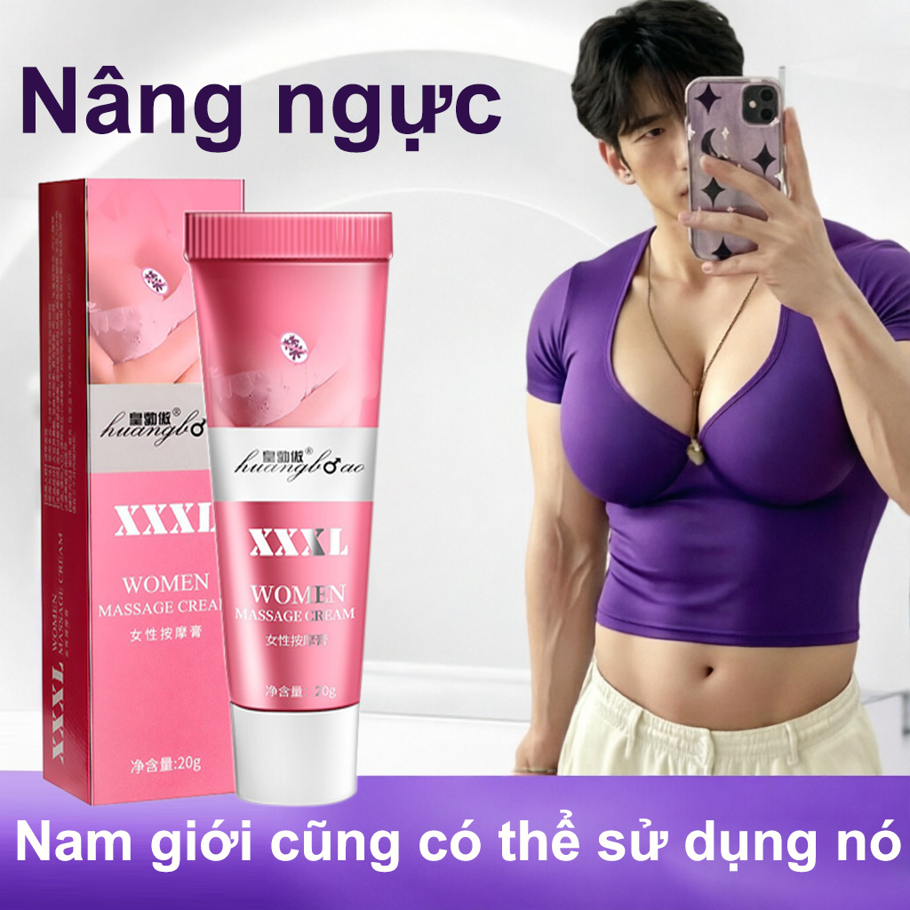 Tinh Dầu Nở Ngực Kem Nở Ngực Vòng 20g Tròn Trịa Săn Chắc, Giúp Da Mềm Mại Đàn Hồi Nó sẽ không bị co lại