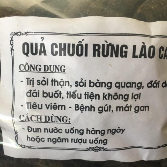 Quả Chuối rừng khô Tây Bắc 1kg