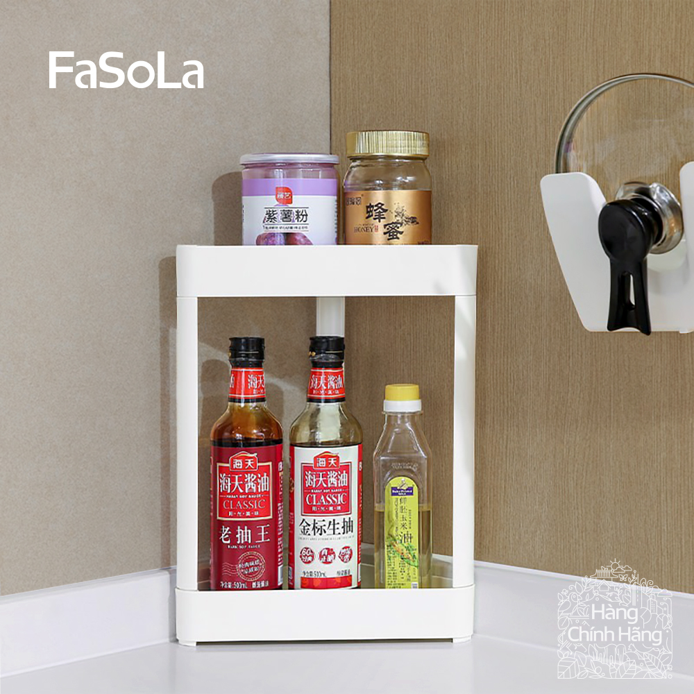Kệ góc, kệ chữ nhật để nhà tắm, nhà bếp fasola fslqj-0172