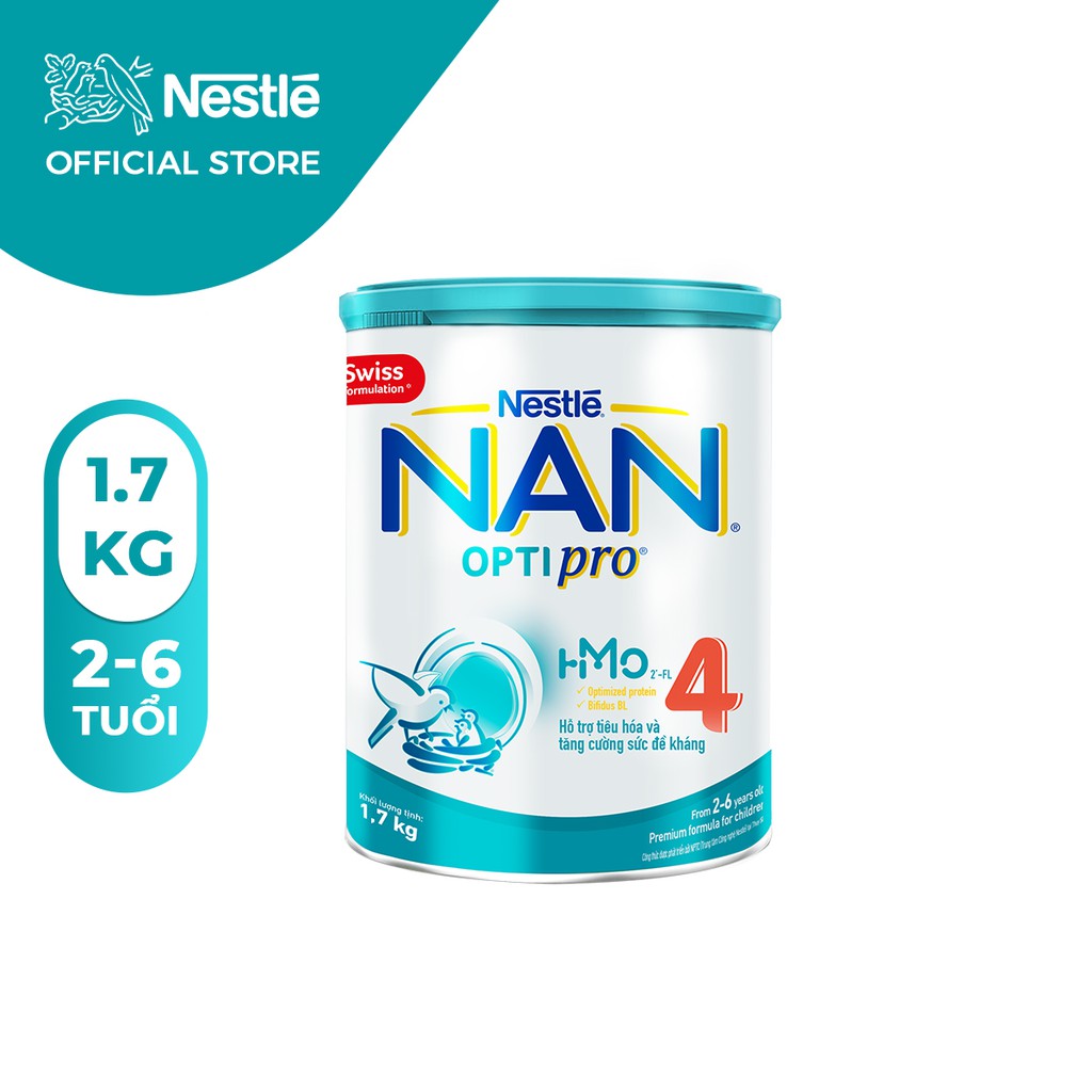 Sữa bột nestle nan optipro 4
