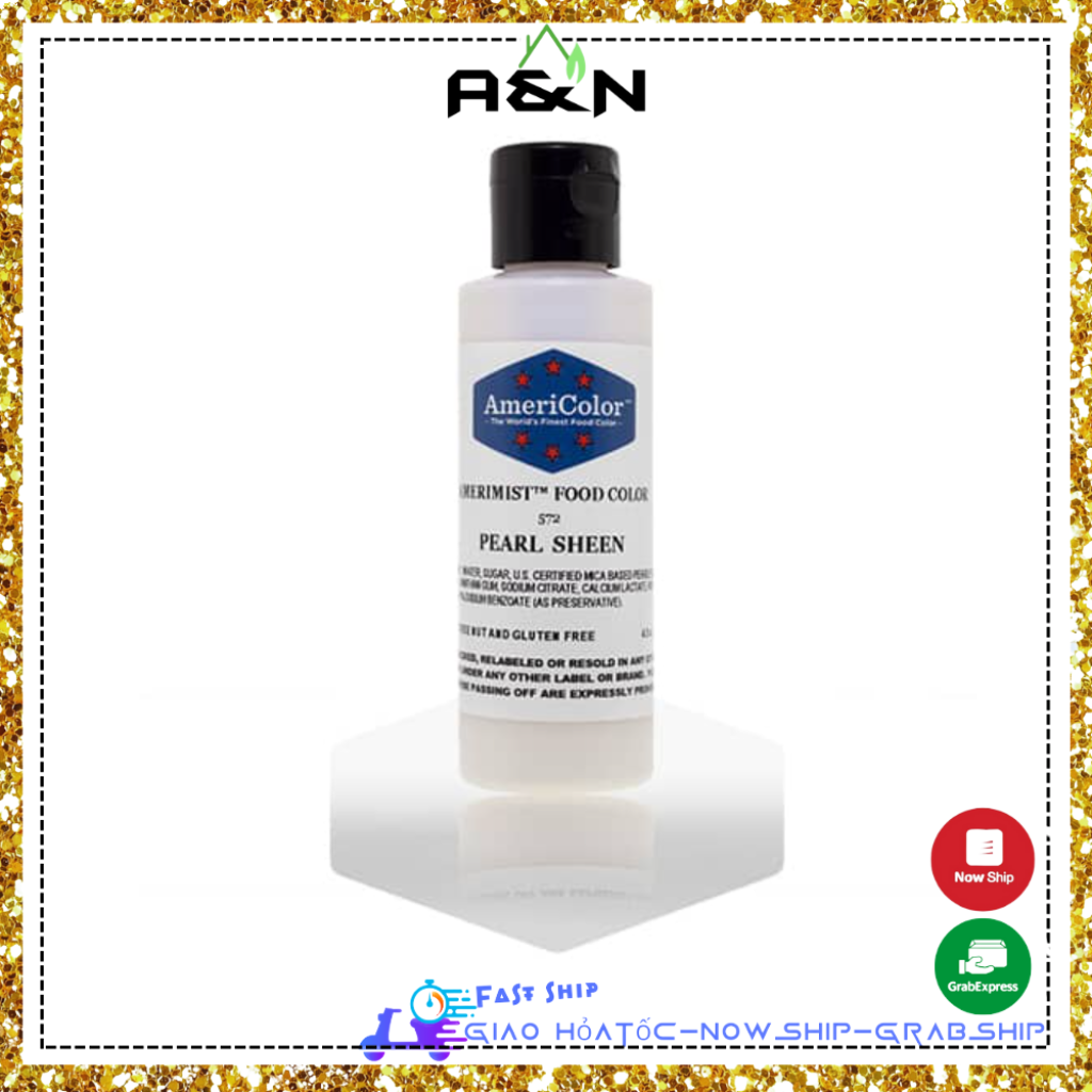 Màu làm bánh Americolor amerimist Pearl Sheen 127g