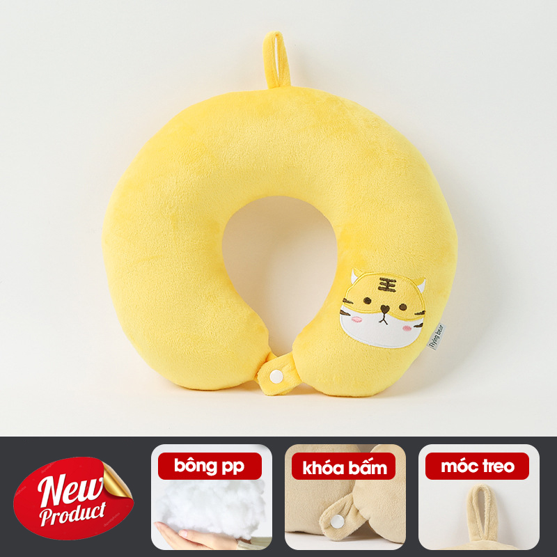 [Gift] Gối chữ U kê cổ ngủ văn phòng, du lịch Canashop - Giao màu ngẫu nhiên