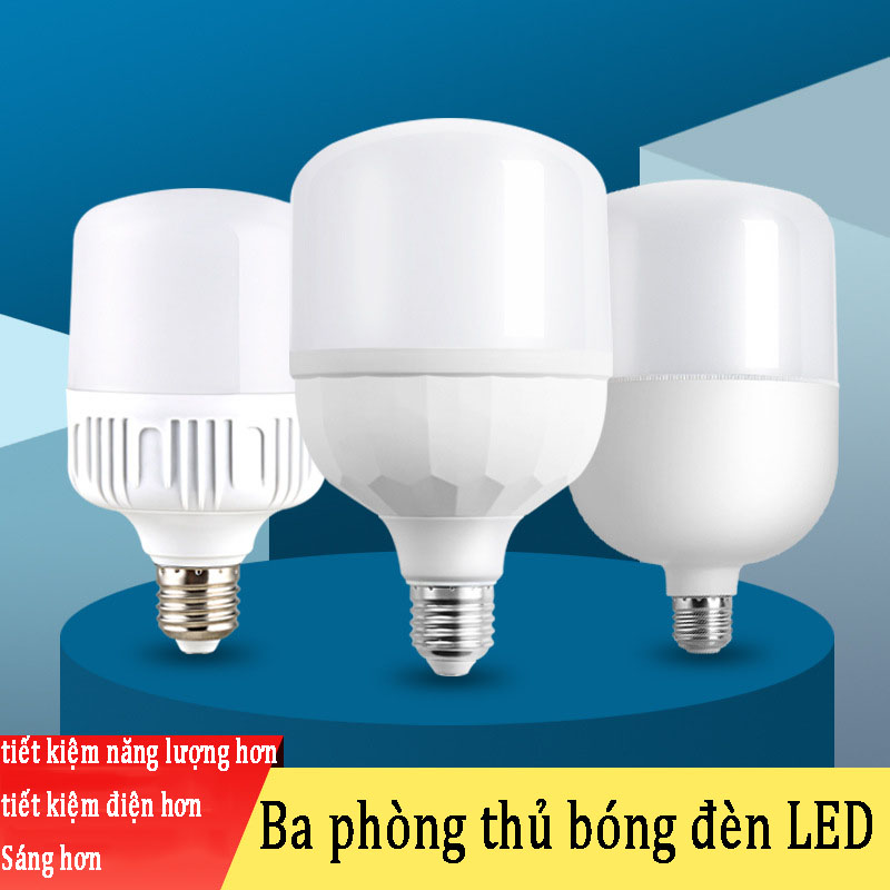 Bóng đèn led trụ chống nước 5w 10w 20w 30w 40w 50w 60w 80w ánh sáng trắng siêu sáng tiết kiệm điện