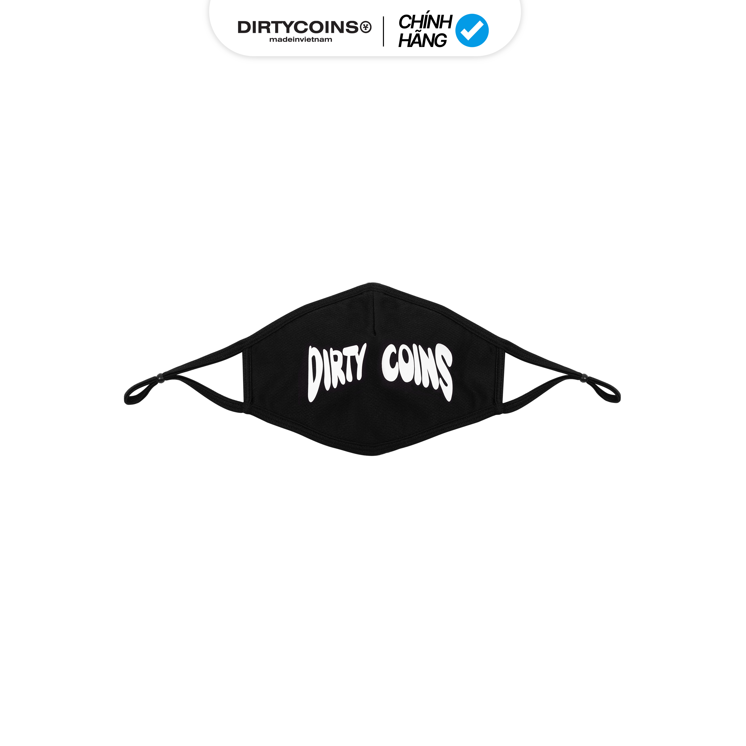 DirtyCoins khẩu trang Wiggle Logo Mask