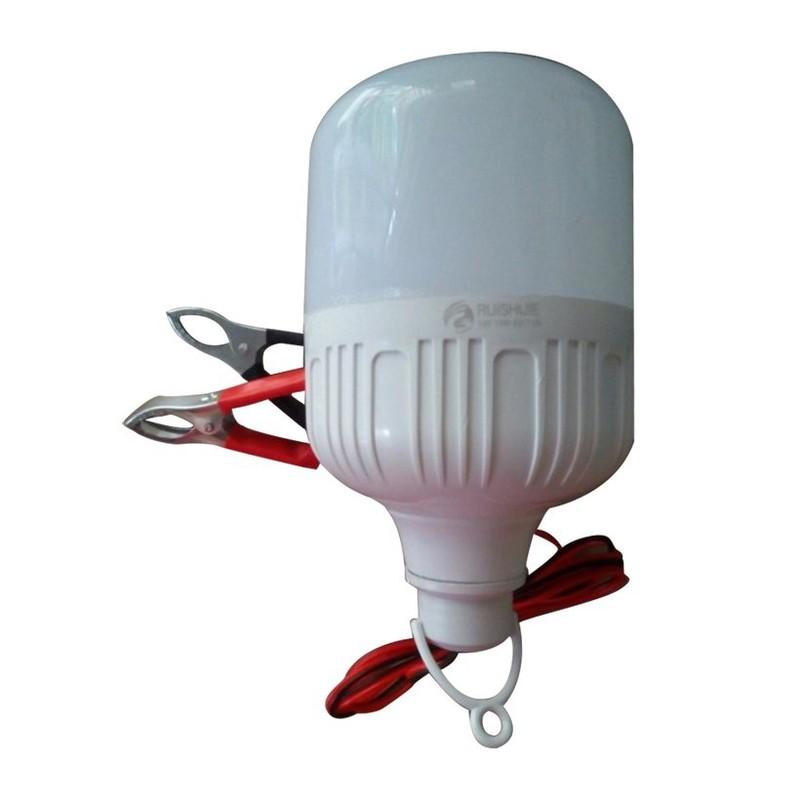 Bóng đèn 20w 12v kín nước kẹp bình ắc quy