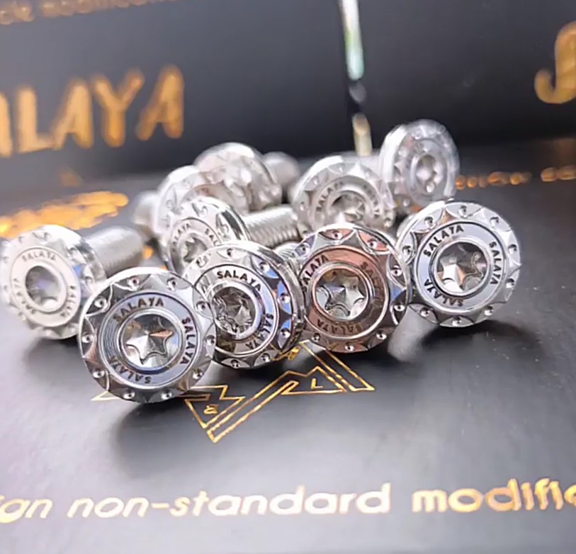 Ốc bông Salaya inox 6li , 8li sang chảnh