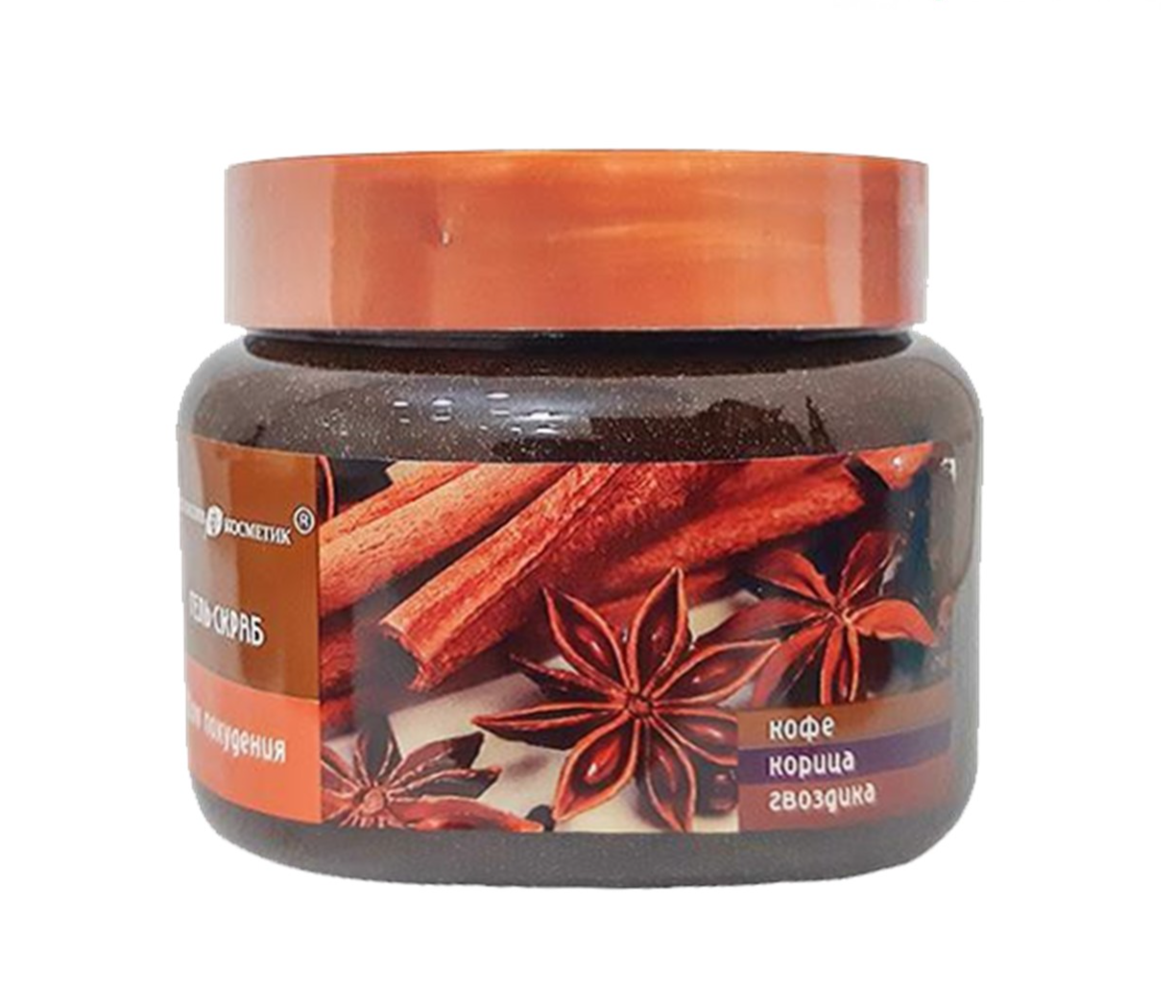 Tẩy tế bào chết sáng da và giảm mụn cơ thể exclusive cosmetics gel scrub quế hồi và cà phê 380g