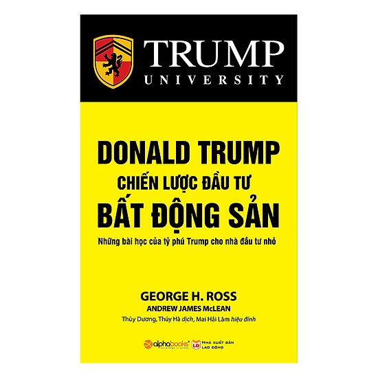 Sách Chiến Lược Đầu Tư Bất Động Sản - Donald Trump (Tái Bản 2018) + Tặng Bookmark