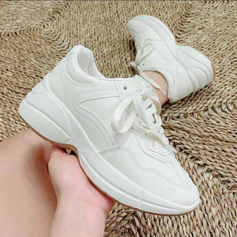 Giày thể thao nữ kiểu dáng thời trang, GIÀY NỮ sneaker cá tính hot 2021 mã