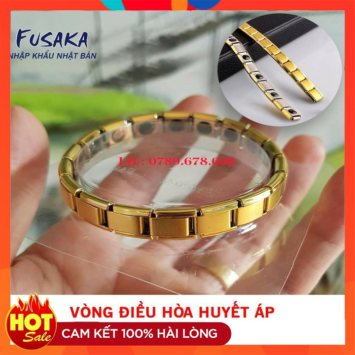 Vòng tay điều hòa huyết áp Nhật Bản, Vòng điều hòa ổn định huyết áp, Hạ huyết áp cho người cao tuổi, người thiếu máu, cao huyết áp, người tập thể dục thể thao vận động nhiều