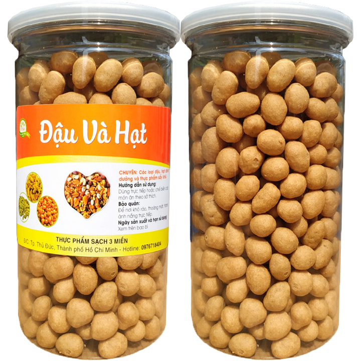 1KG ĐẬU PHỘNG CỐT DỪA THƯỢNG HẠNG TPS - 2 HŨ PET