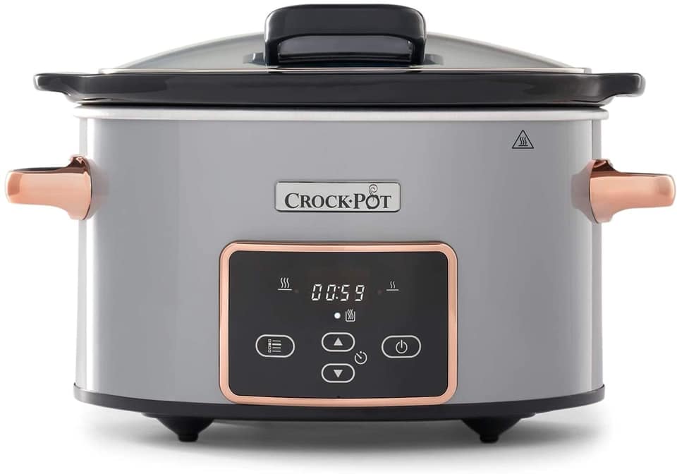 [Trả góp 0%](Hàng Đức) Nồi nấu chậm hầm chậm slow cooker Crockpot Crock-Pot CSC059X 35L bản điện tử