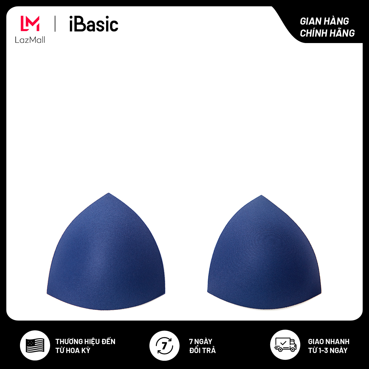Mút đệm hình tam giác iBasic MUT001